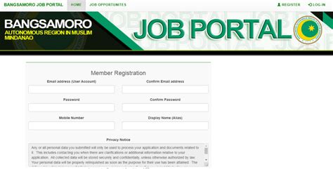 portal job barmm|The Bangsamoro Job Portal is now .